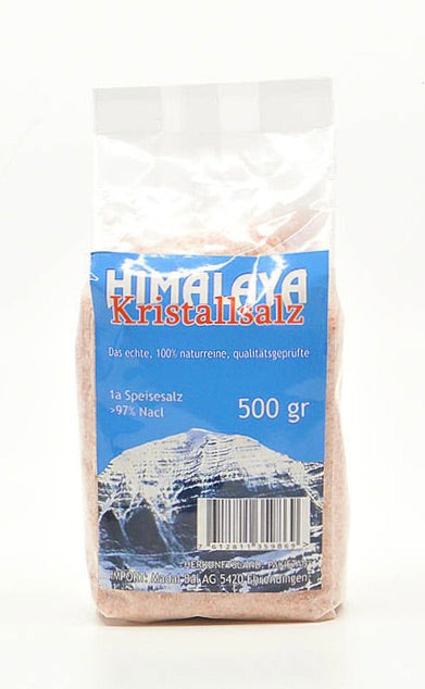 Himalaya Salz gemahlen